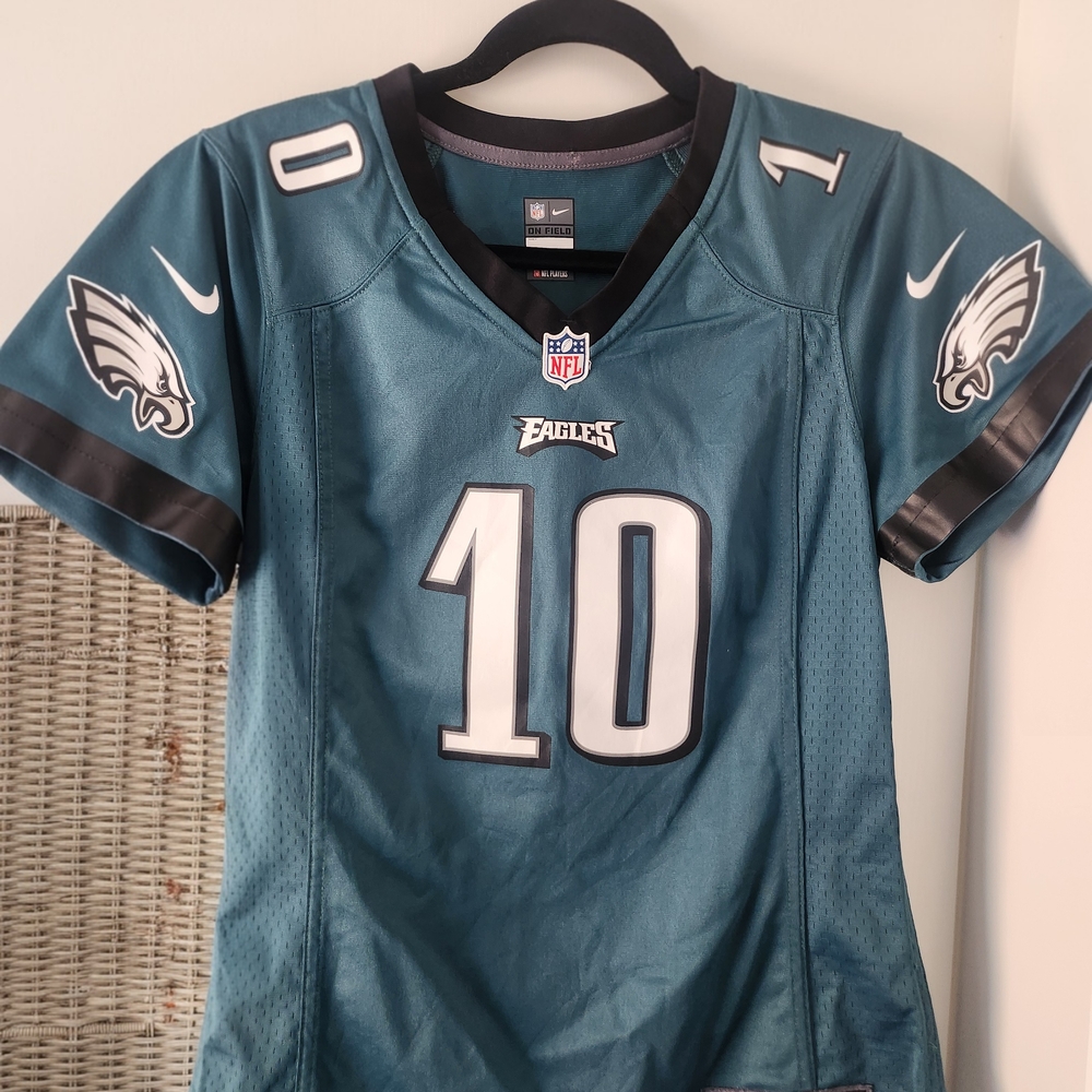 Nike Teal and Black Women's Jersey